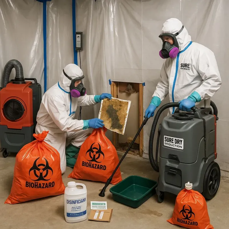 Contaminated Water Handling Protocols process in Portola, CA