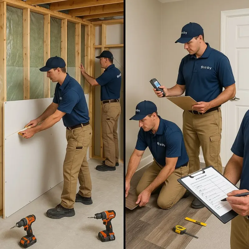 Repairs and Reconstruction process in Portola, CA
