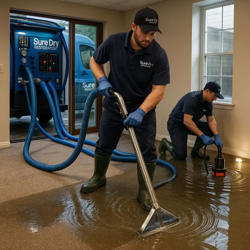 Water Extraction and Removal process in Portola, CA